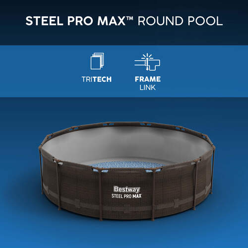 Piscina Estructural 9150Lt Bestway 56709 Ratán