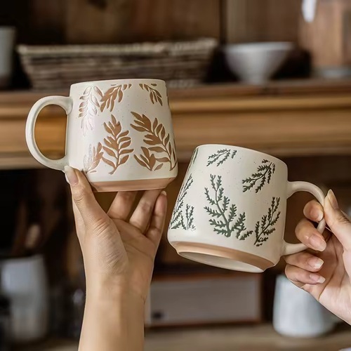 Tazas De Cerámica Ramas