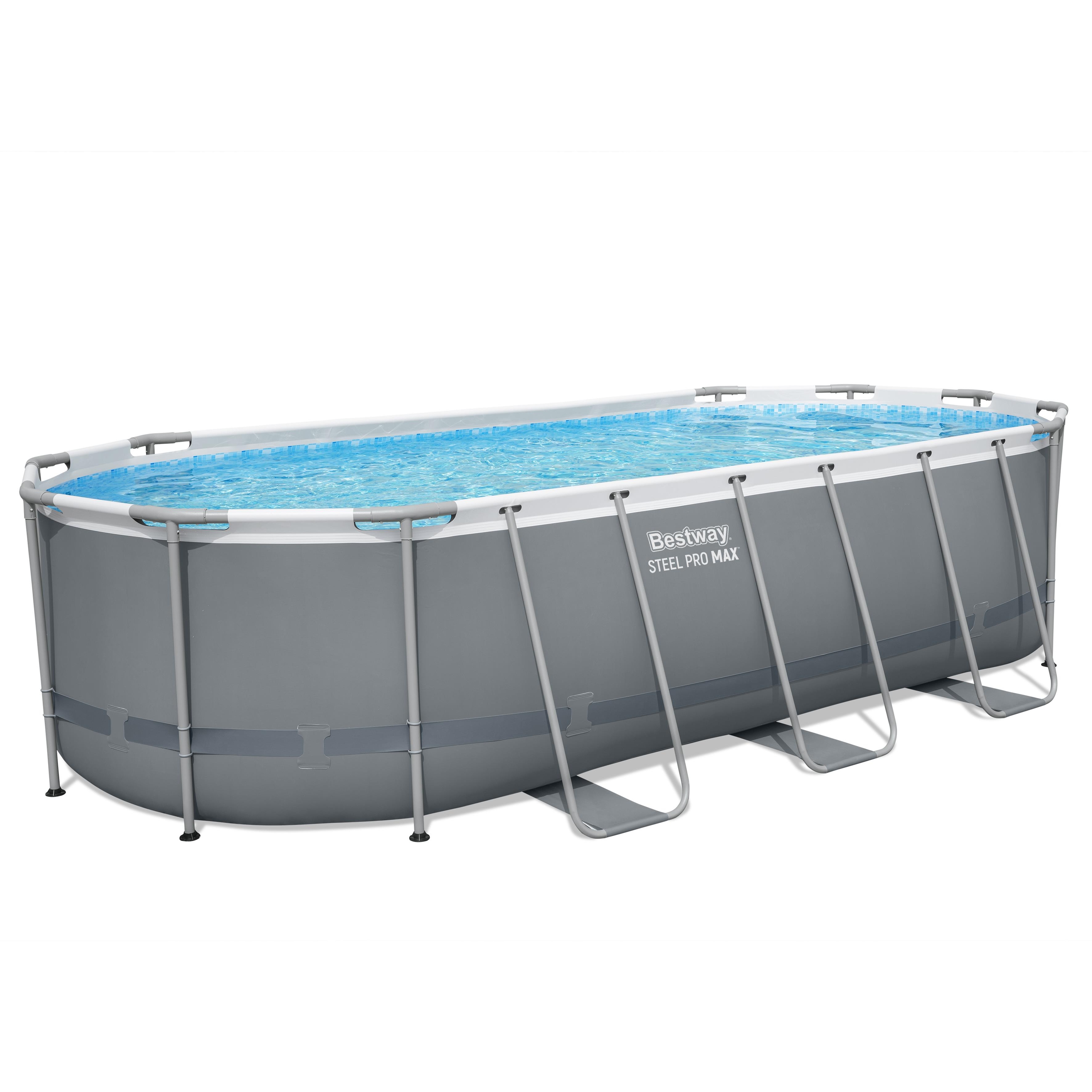 Piscina Oval 56710 Bestway 13430Lt 549x274x122