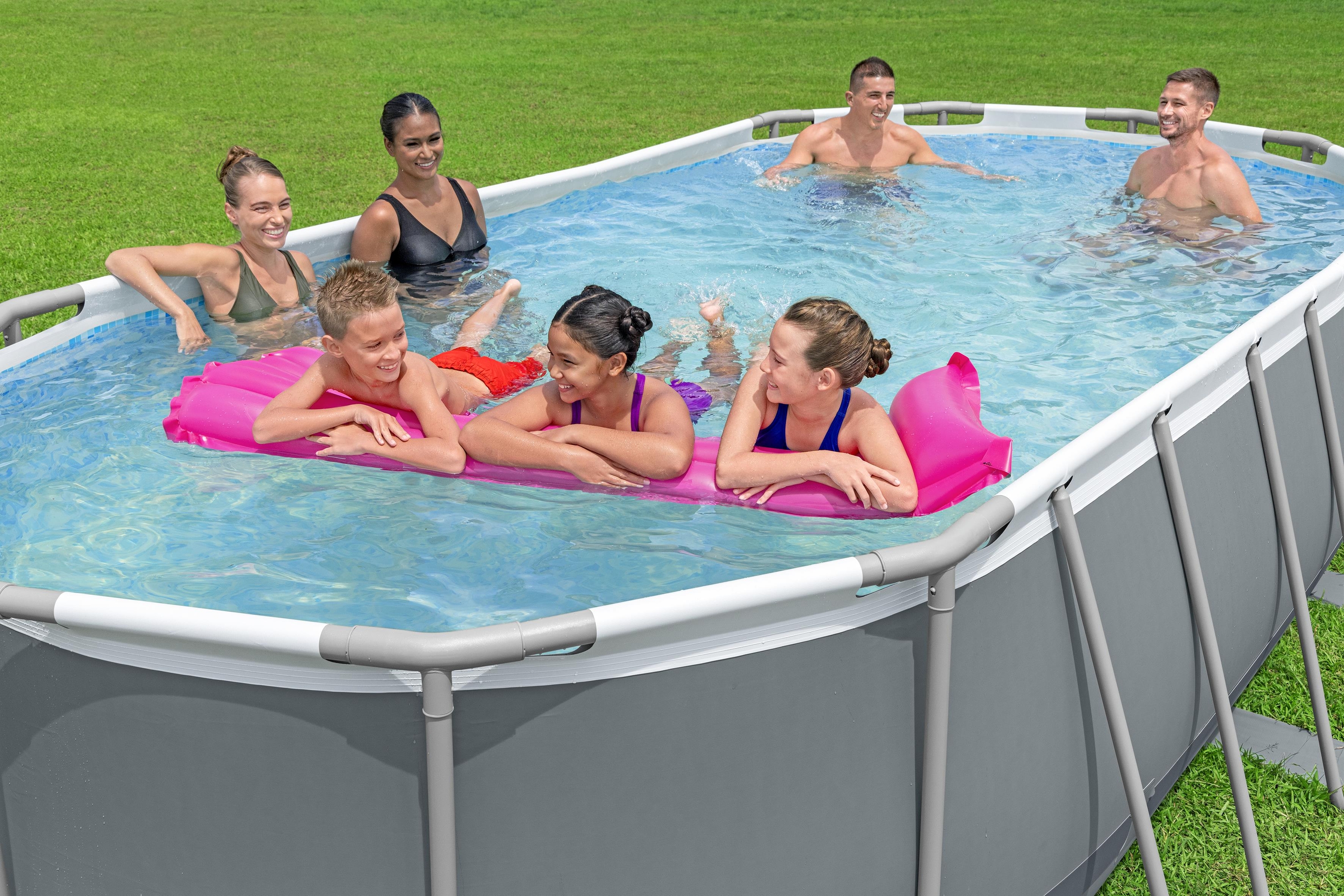 Piscina Oval 56710 Bestway 13430Lt 549x274x122