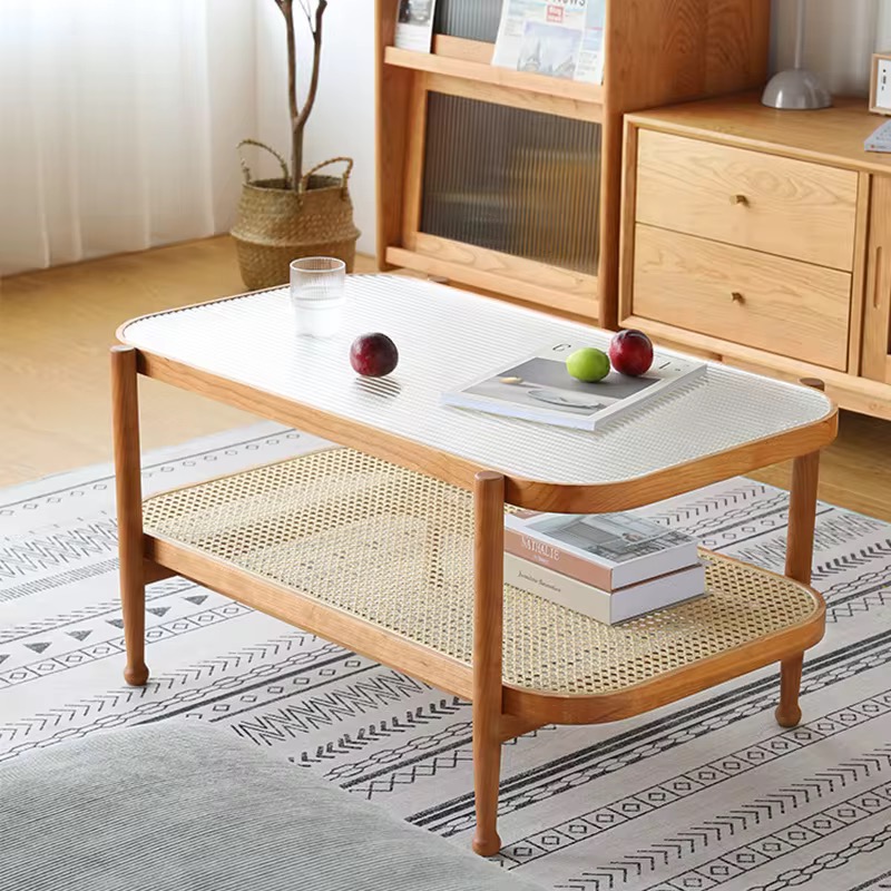 Mesa De Centro Sevan Madera Olmo