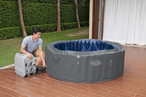 Lay-Z-Spa 6001T Santorini Bestway 7P 216x80 1190L