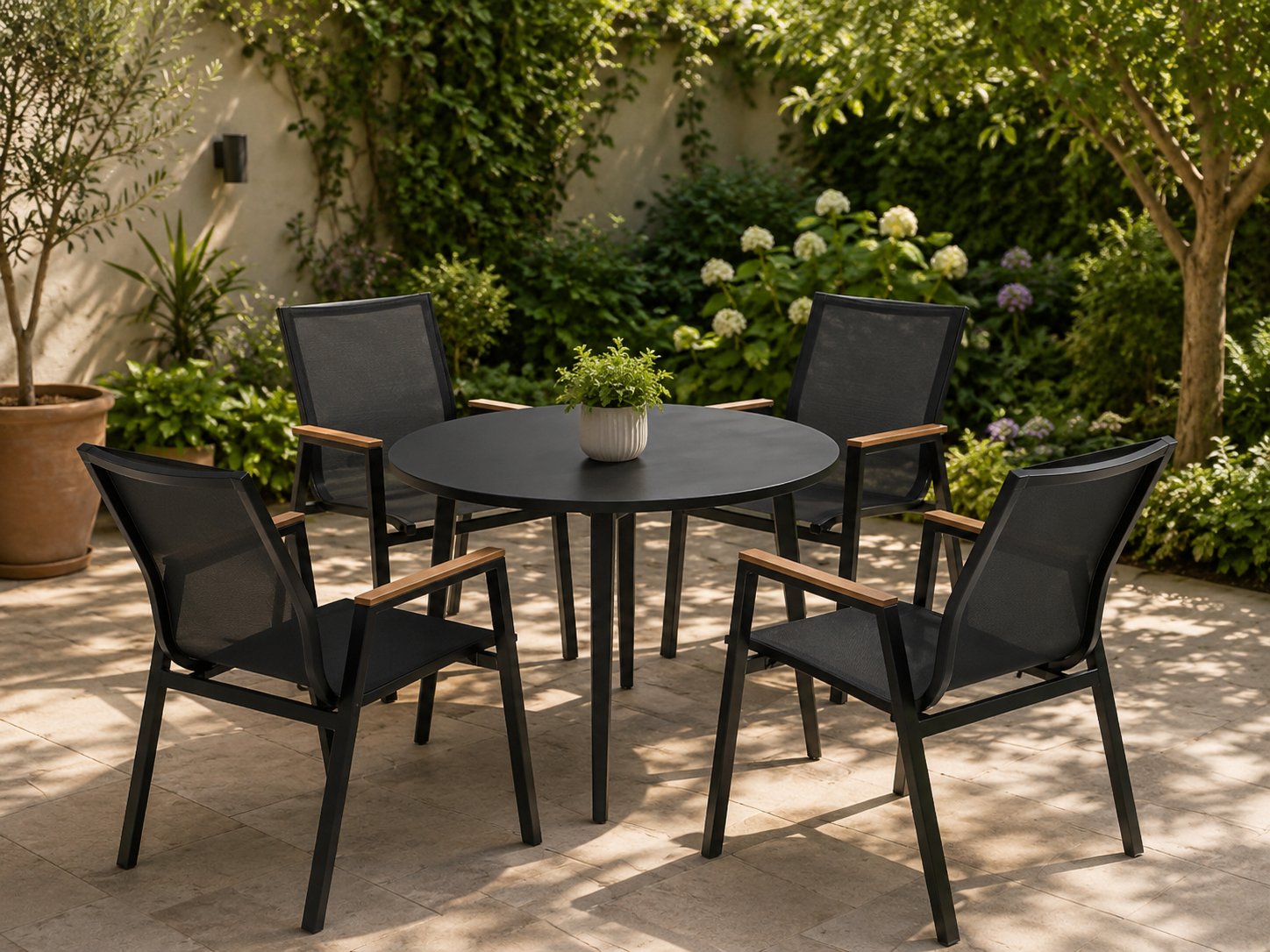 Juego Jardín Roma 5 Piezas JGX-925A