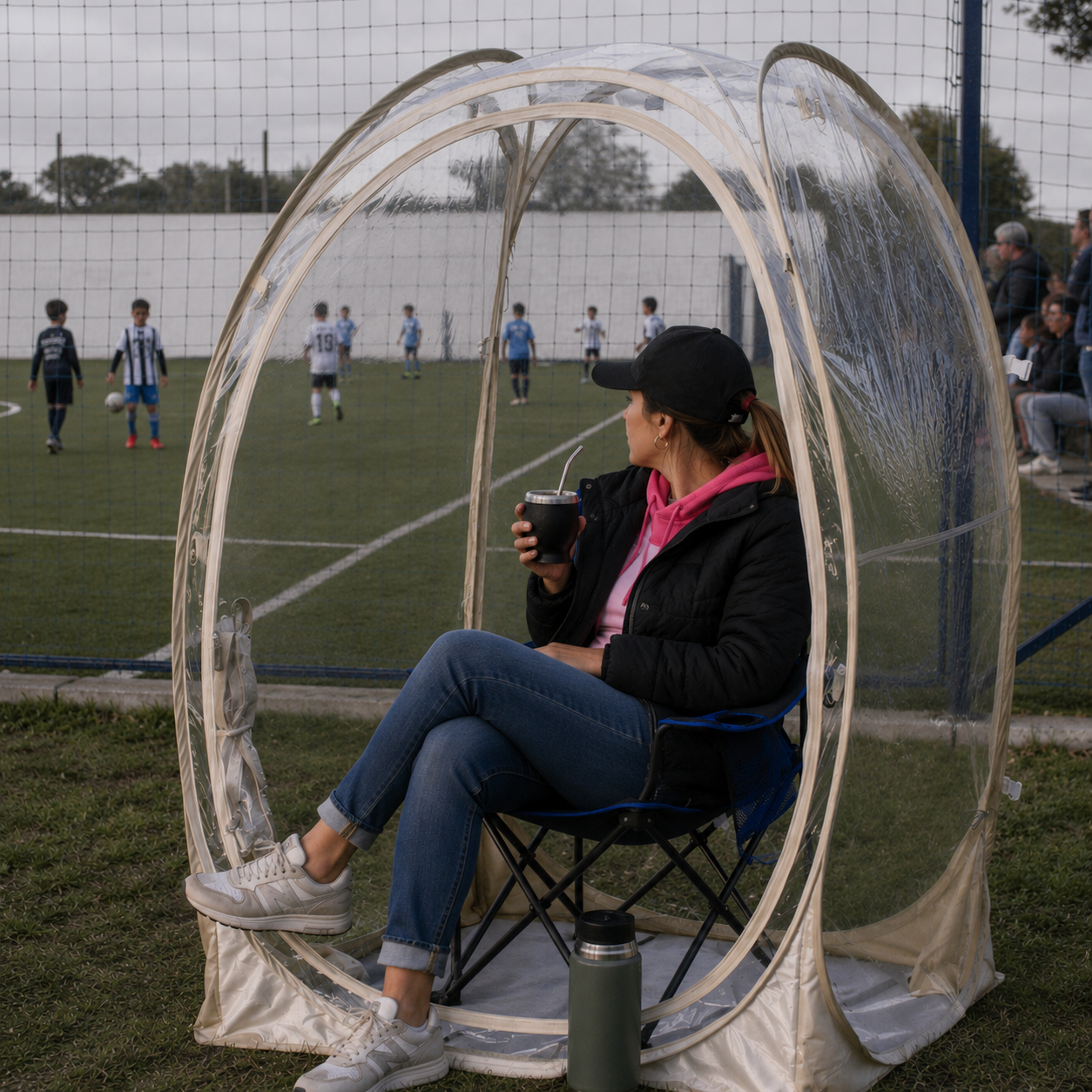 Carpa Cabina Transparente TENT-ONE 100x100x150