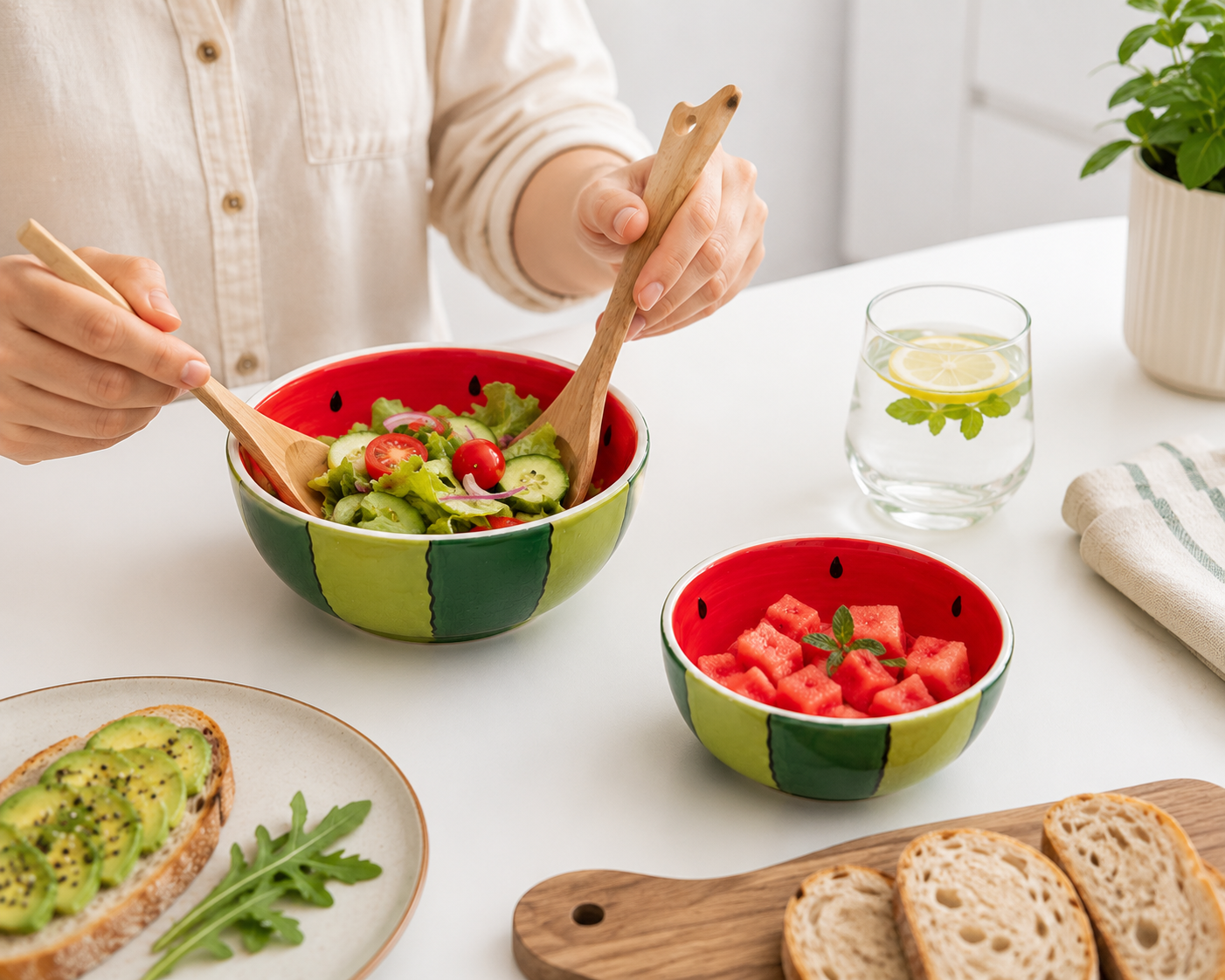 Bowl Sandía Set 2 Unidades