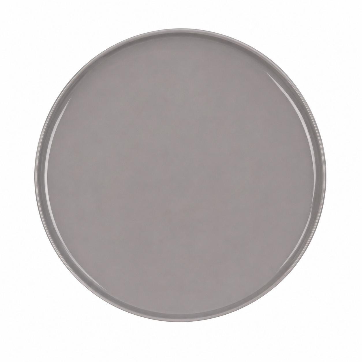 Plato Llano 26.5cm Cerámica Moka