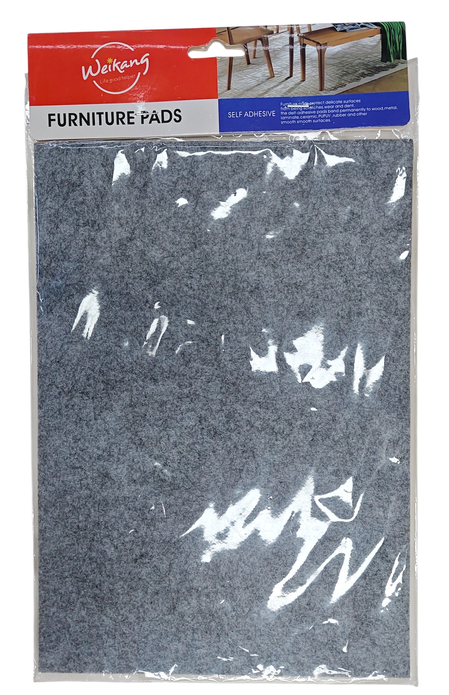 Fieltro Adhesivo Recortable 300x210cm 3mm Gris