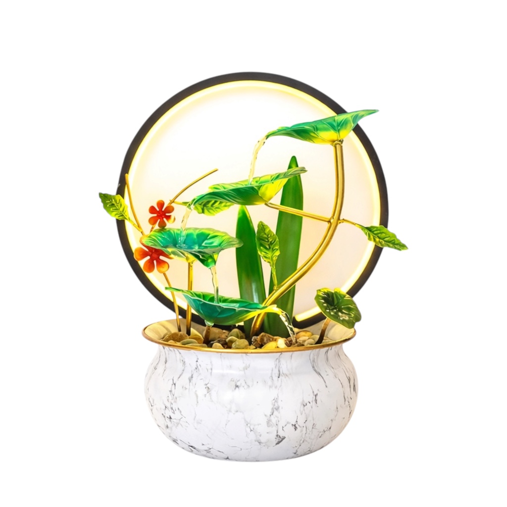 Fuente De Agua LED Blanca