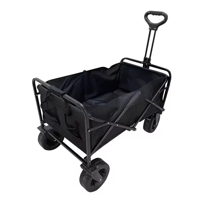 Carro Plegable Multiuso Negro 72x48x47