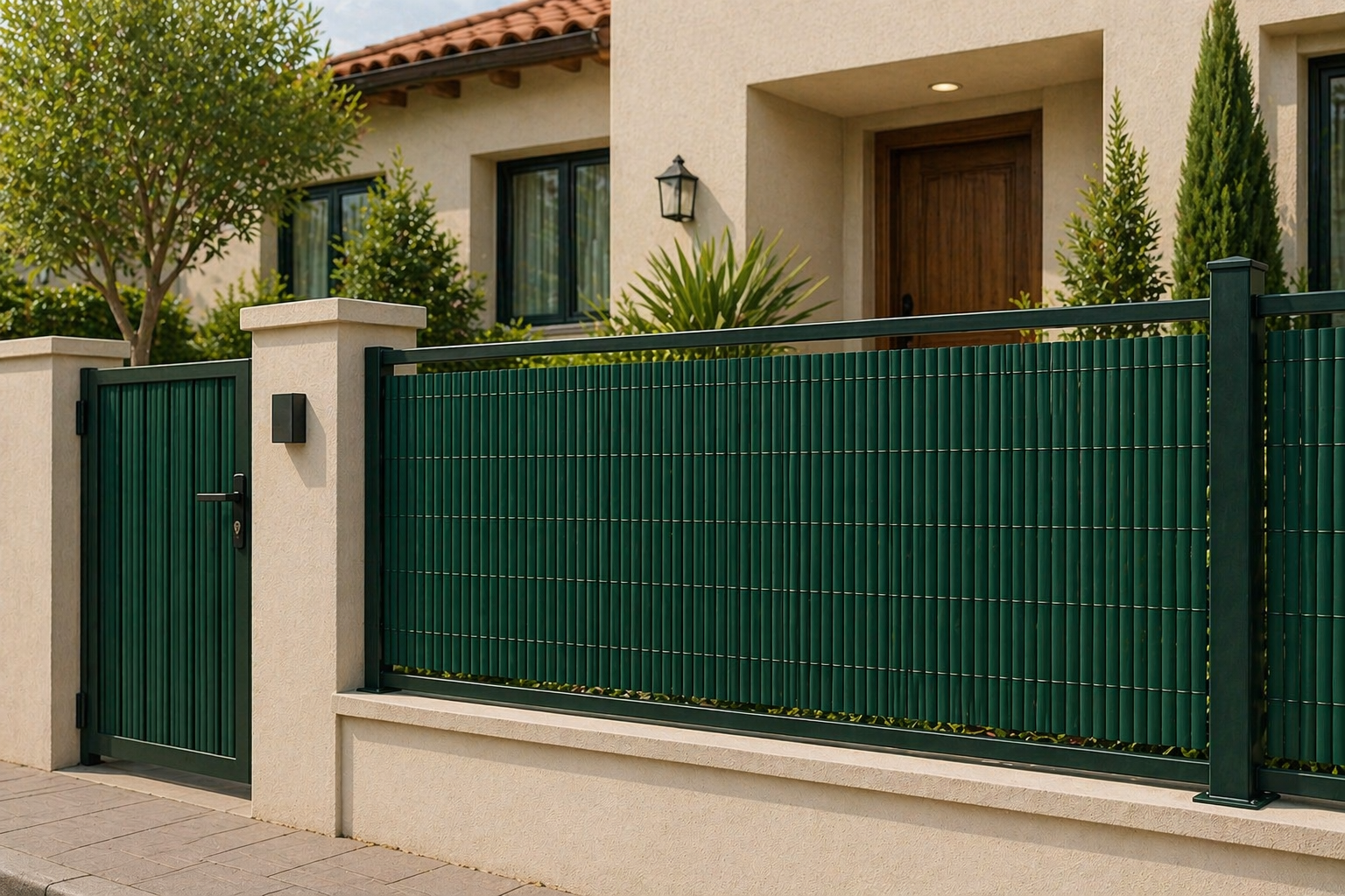 Cerco Esterilla Plástica 120x300 Verde
