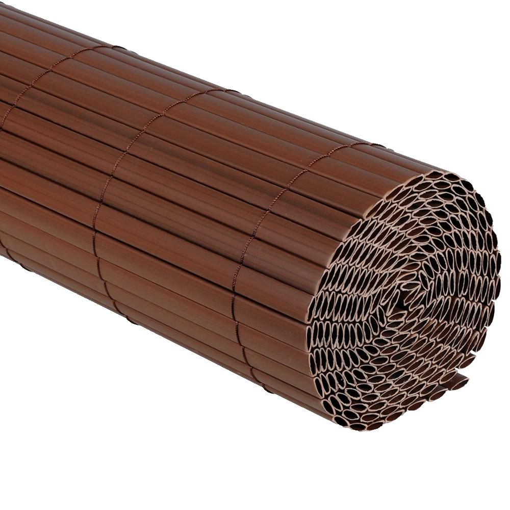 Cerco Esterilla Plástica 120x300 Marrón