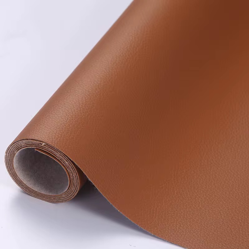 Ecocuero Adhesivo Marrón Rollo 50x137
