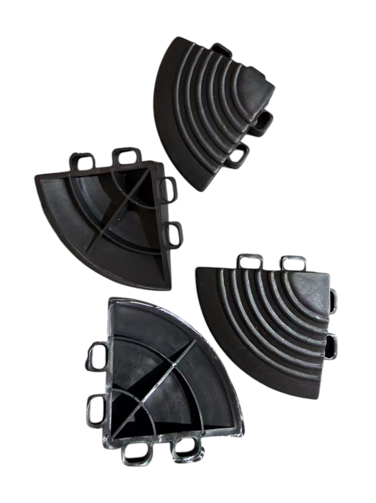 Perfil Esquinero Para Baldosa De PVC Negro