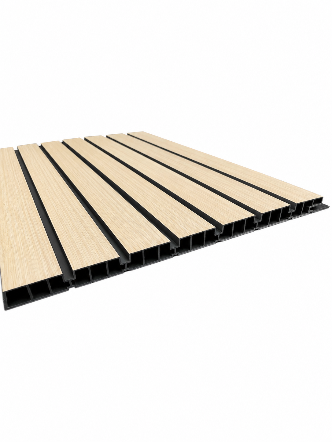 Panel PVC Ranurado Flat Natural 30x240