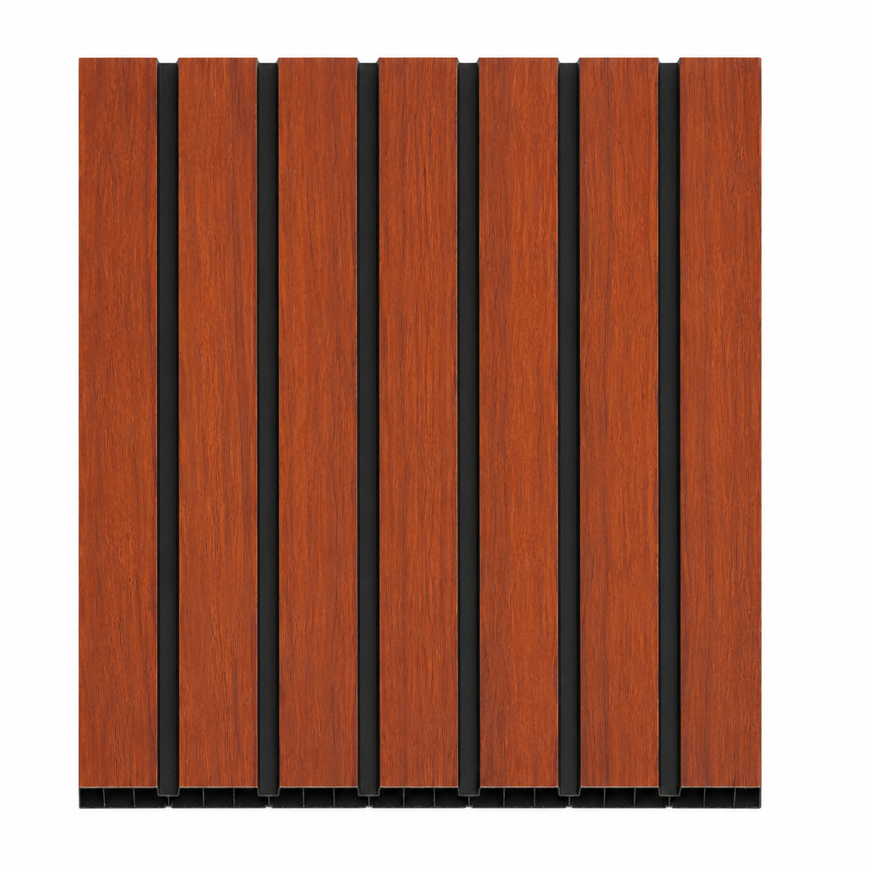 Panel PVC Ranurado Flat Nogal 30x240