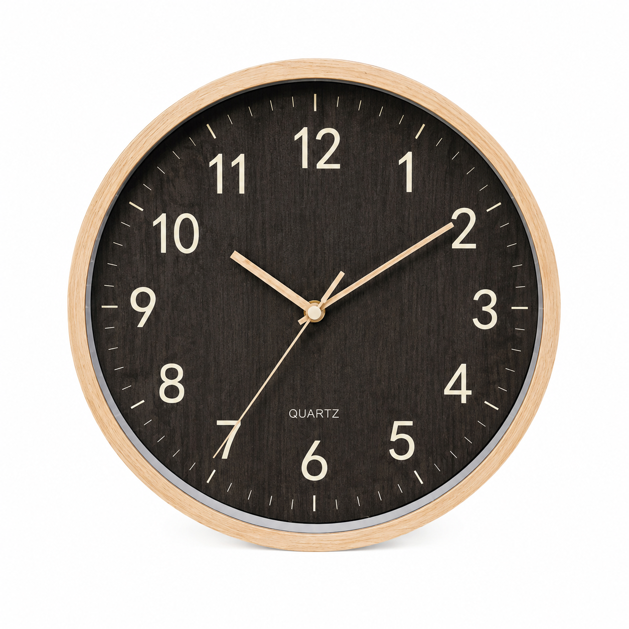 Reloj De Pared 30cm Chocolate