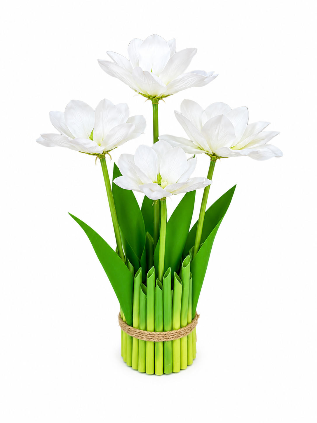 Planta Artificial Magnolia Blanca 35cm