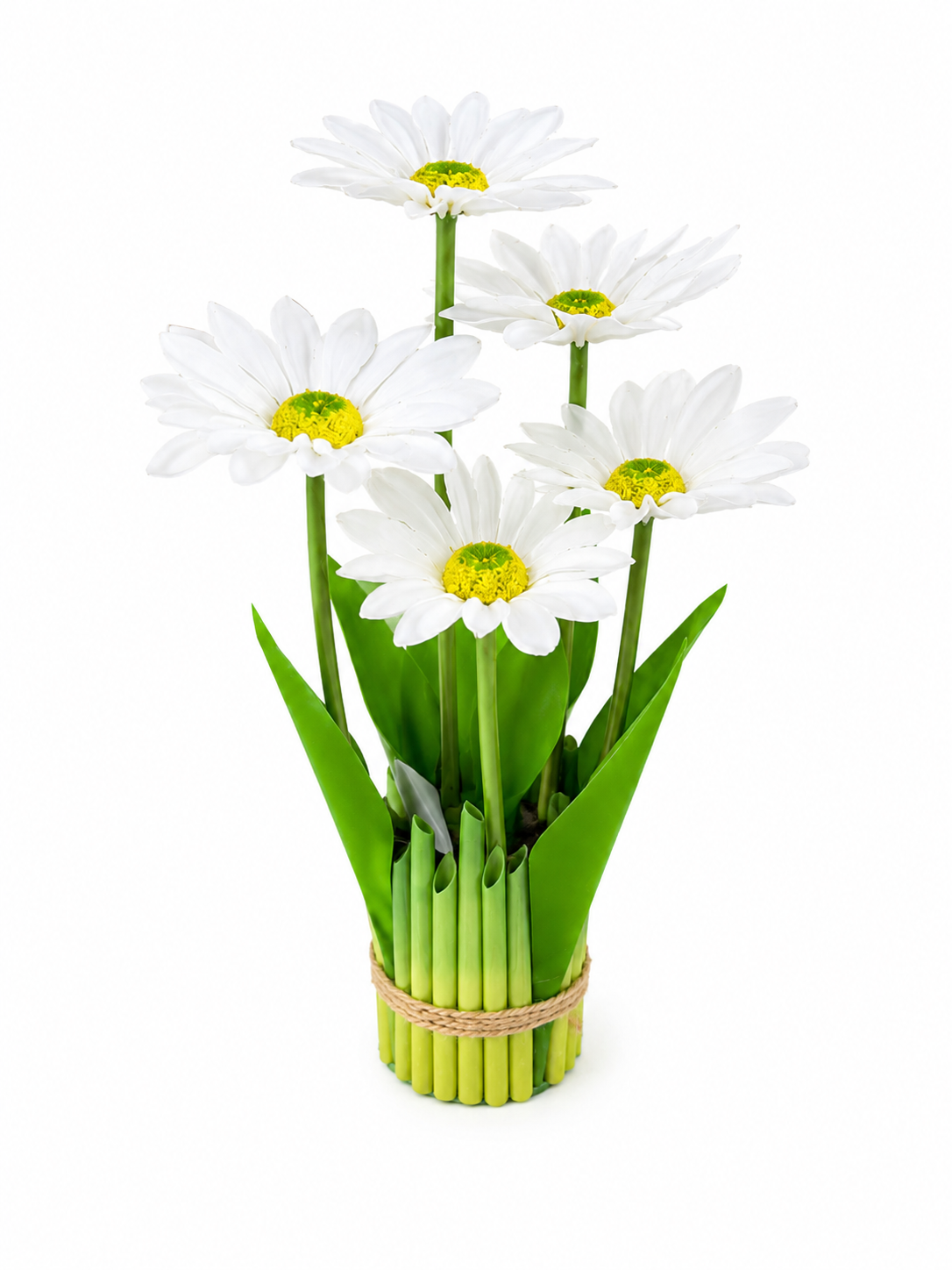 Planta Artificial Yerbera Blanca 32cm