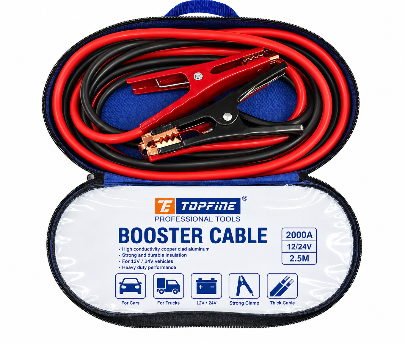 Cable Chicote Batería 2.5mt Topfine