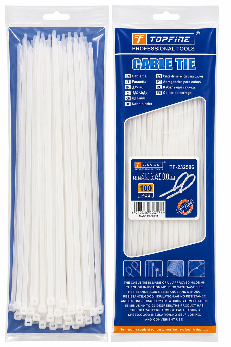 Precintos 40cm Topfine Set 100 Unidades
