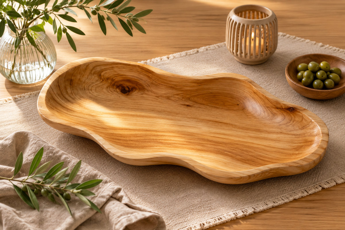 Bowl Madera Oval 35x18x5.5