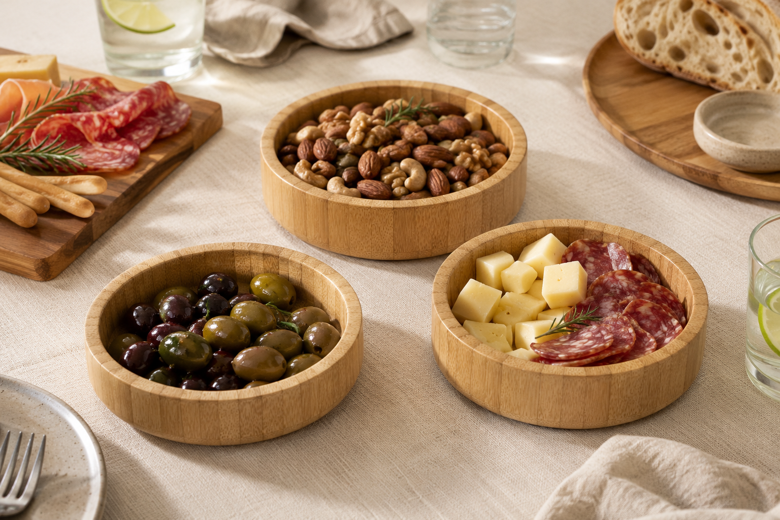 Bowl De Bambú 14cm