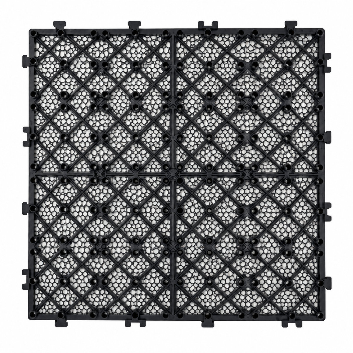 Baldosa Encastrable Piedra Gris 30x30