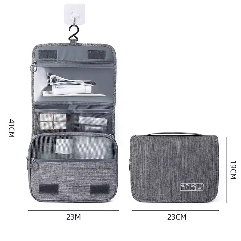 Necessaire De Viaje Gris
