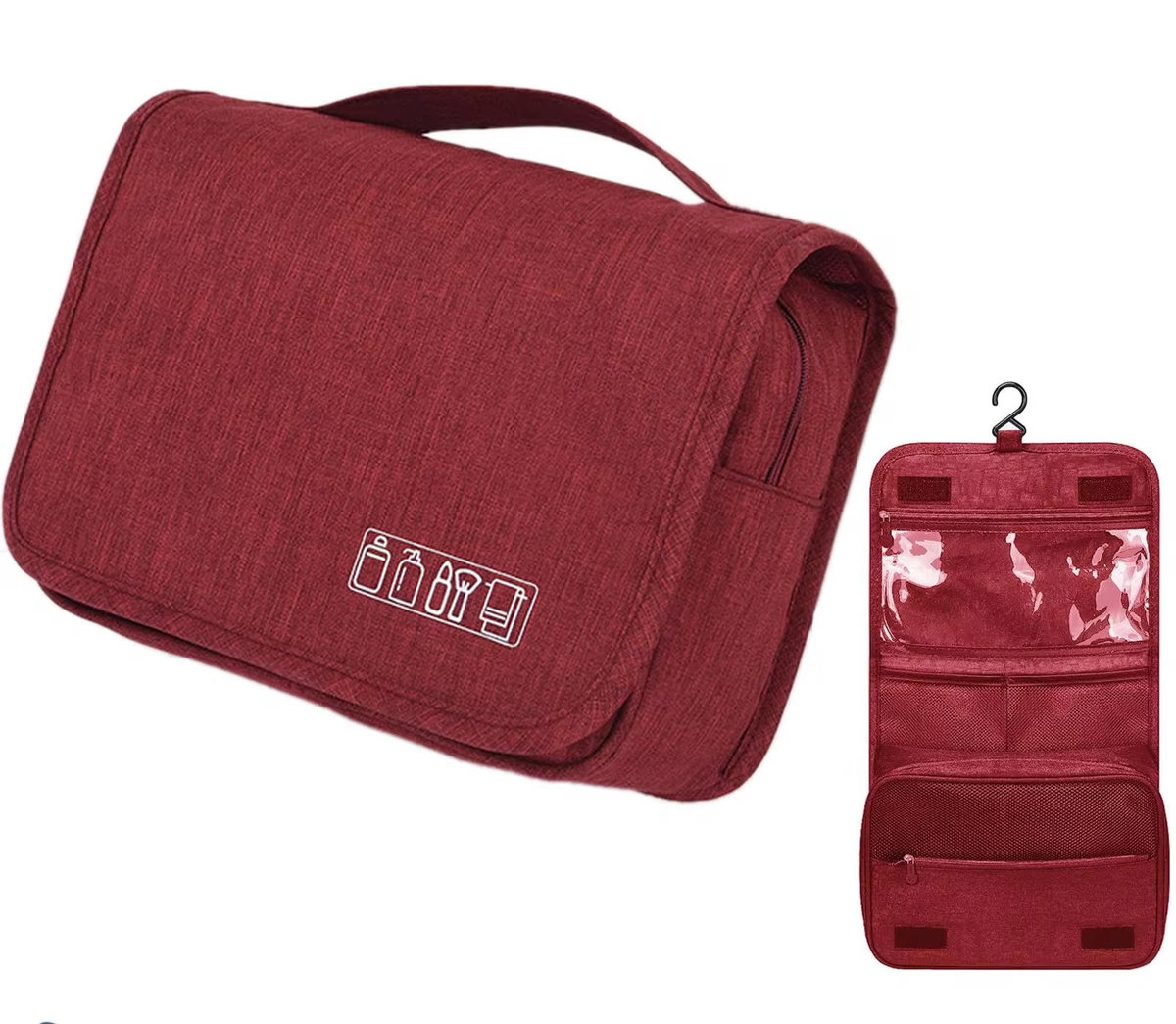 Necessaire De Viaje Rojo