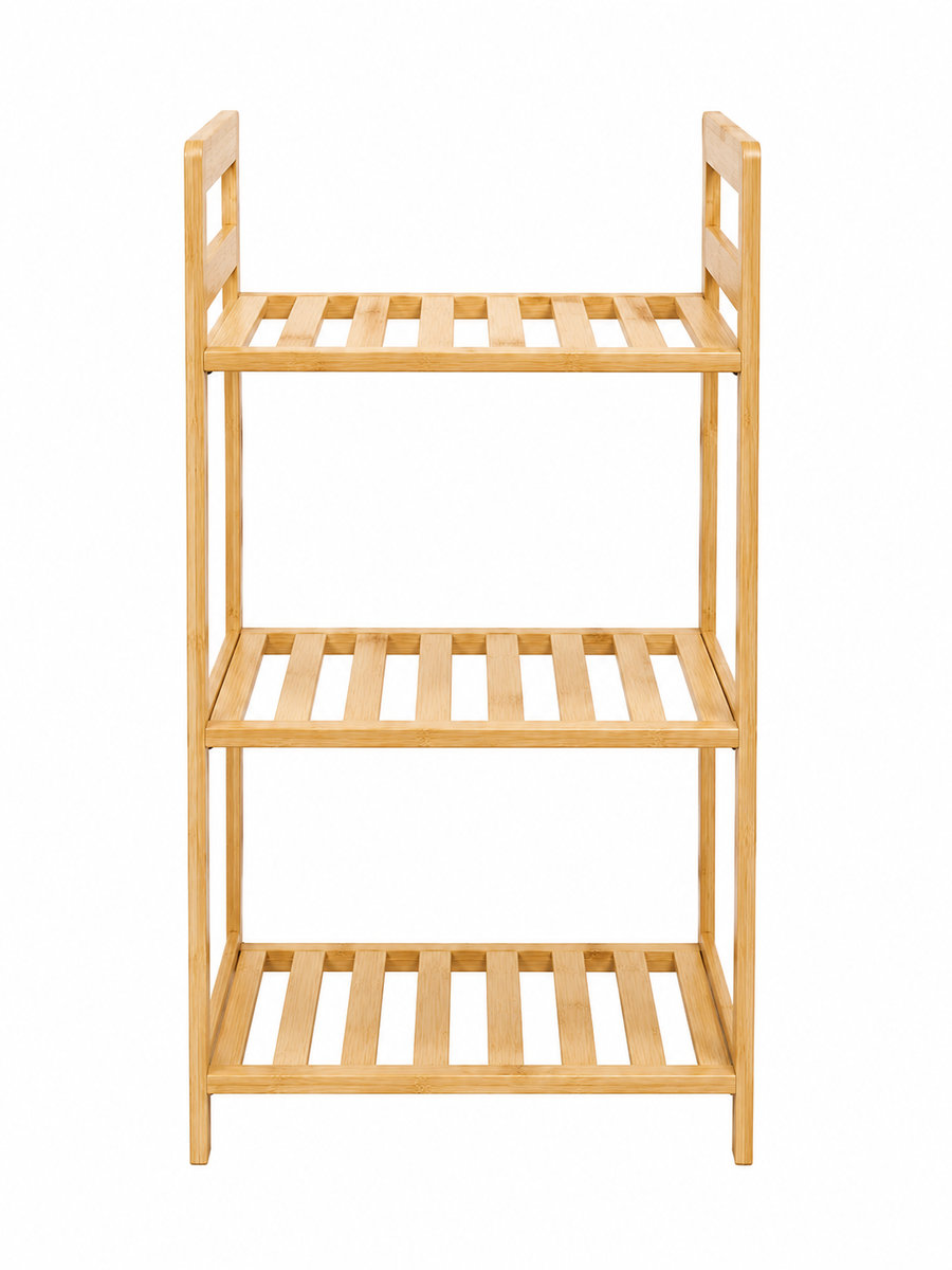 Organizador De Madera Con 3 Estantes