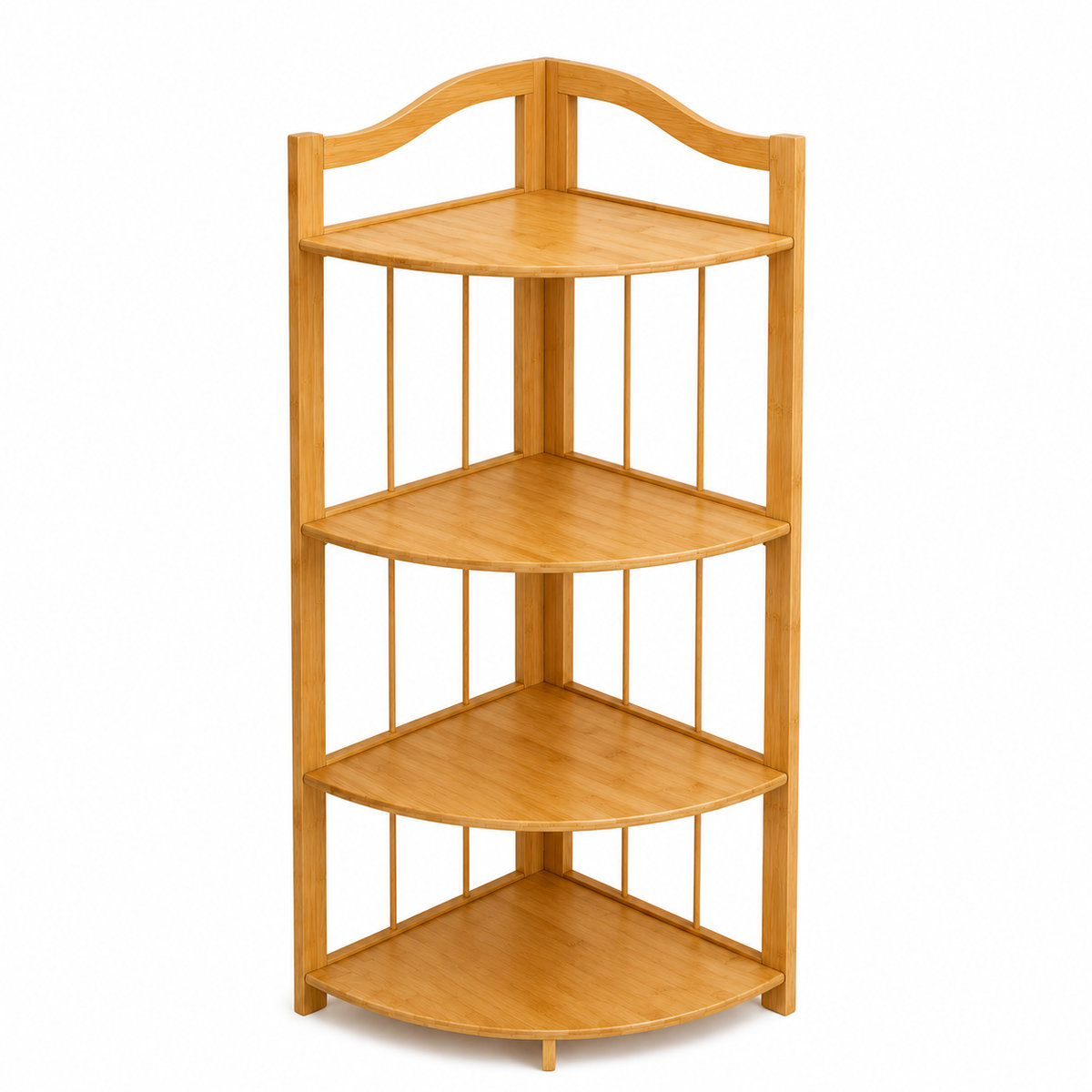 Organizador Madera Esquinero Con Estantes