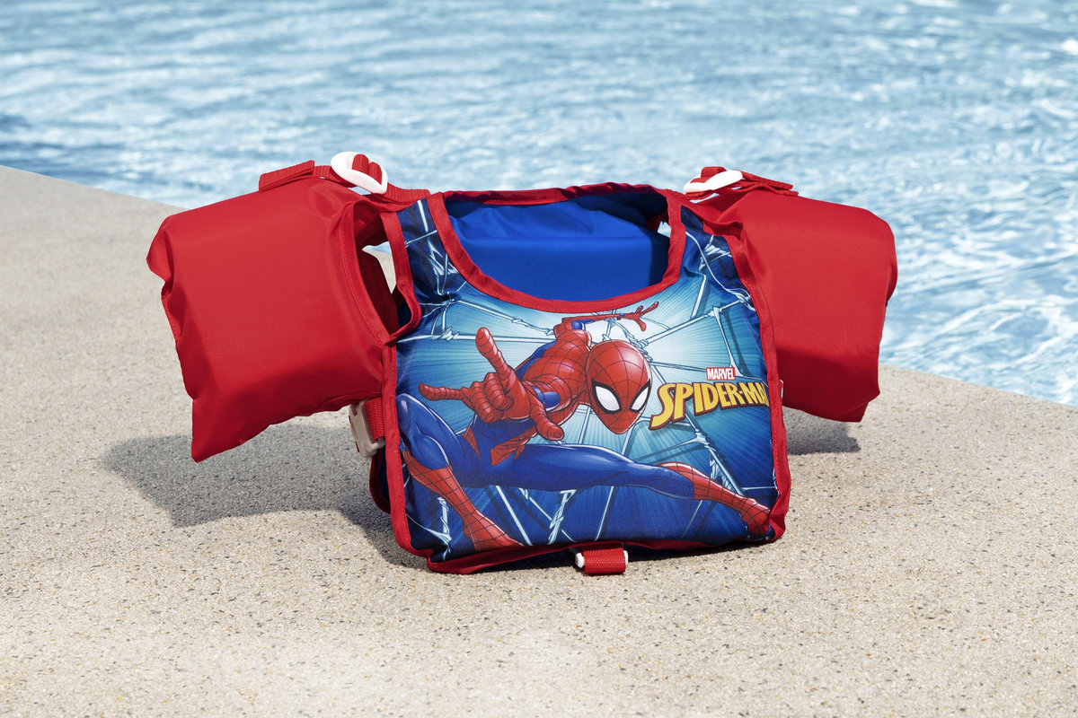 Chaleco Flotador Spiderman 3-6 Bestway 98795