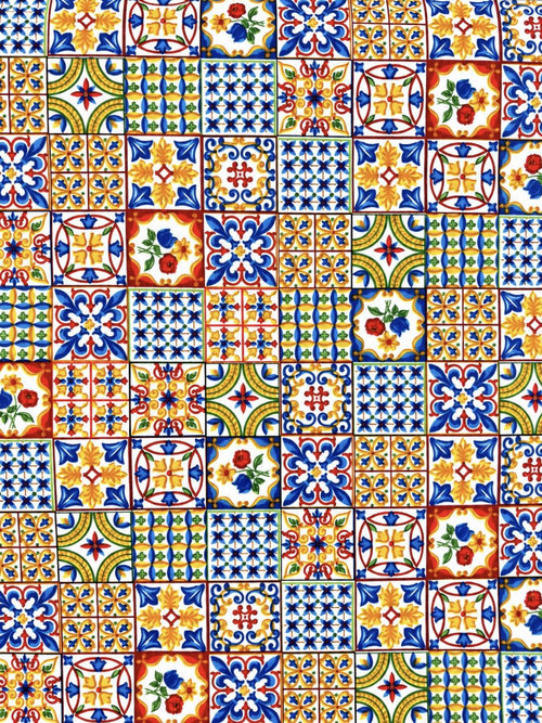 Loneta Estampada Estate Multicolor 2.80