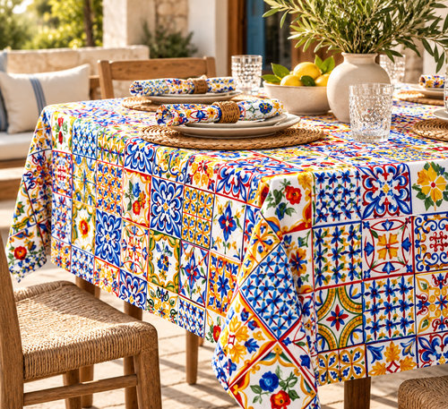Loneta Estampada Estate Multicolor 2.80