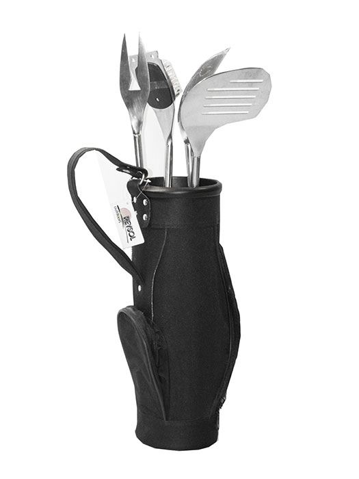 Juegos Parrilleros Barbacoa Golf 4 Piezas