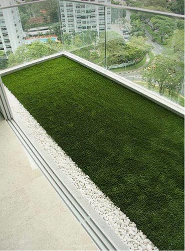 Césped Decoración Verde x M2 Ancho 2Mt.