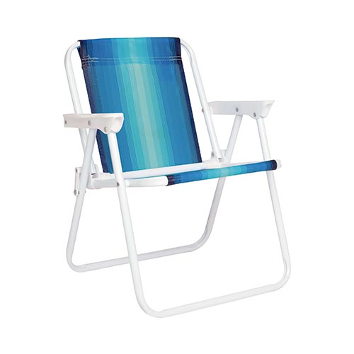 Sillas Para Niños Playeras Alta Acero Mor