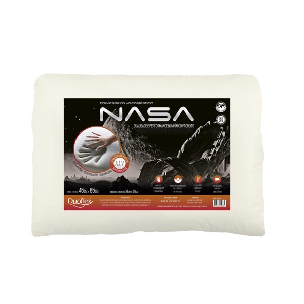 Almohadas Viscoelástica Nasa 45x65cm