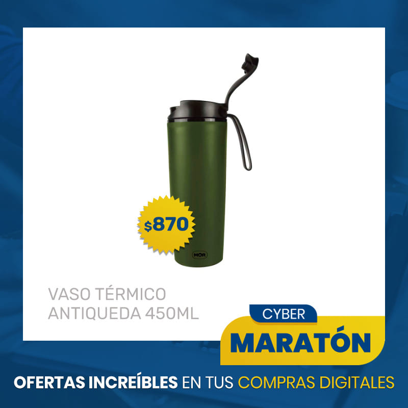 Vasos Térmicos Antíqueda 450ml Mor
