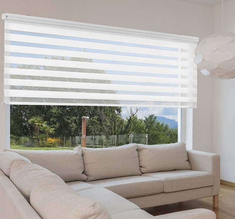 Cortinas Roller Día Y Noche Lumiere 0.80x2.00Mt.