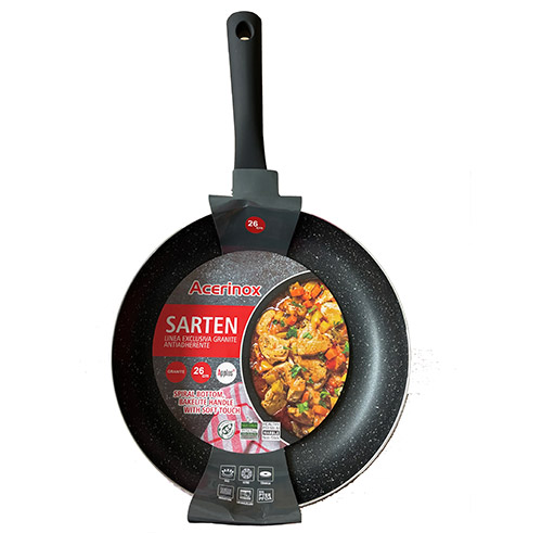 Sartén Stone Acerinox 26Cm