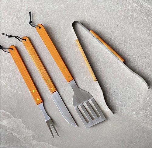 Set De Parrilla 4 Piezas BBQT4