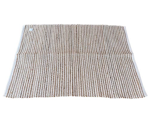 Alfombras De Yute Y Algodón 100x150 Natural 4102