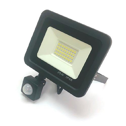 Foco Reflector Led Con Sensor De Luz 20W 11.4x8.8