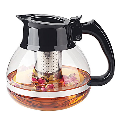 Tetera De Vidrio Con Difusor 1.8 Litros