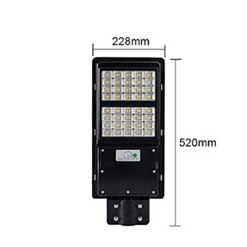 Foco Solar Led Exterior 400W Soporte y Control
