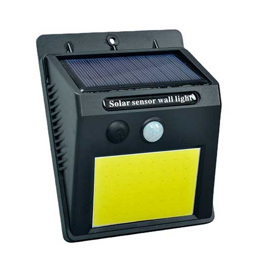 Aplique De Pared Doble Luz Led Solar 4.8cm