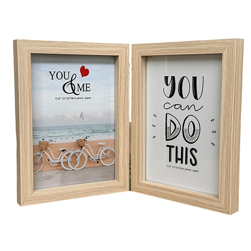 Portarretrato Doble Plegable 13x18