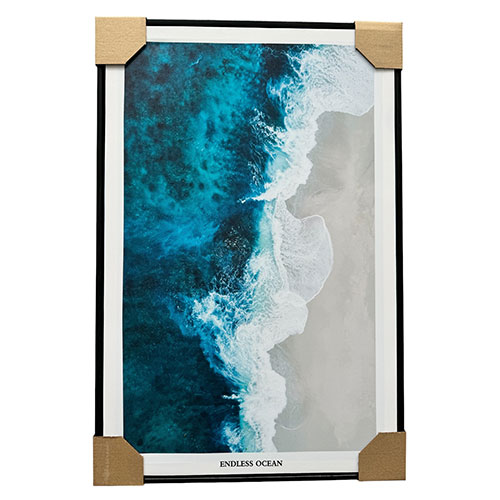 Cuadro Decorativo 40x60 Endless Marco Negro