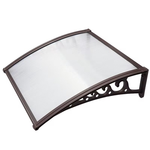 Alero Policarbonato 150x80 Negro